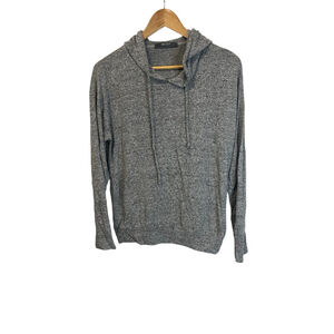 COIN 1804 Women’s Large Grey Loose Fit Hooded Lightweight Top L